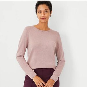 Light Pink Shimmer Sweater
